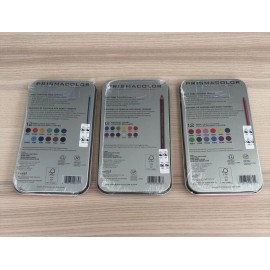 Prismacolor Lot of 3 New Prismacolor Pencil Sets - Landscape, Botanical Garden, Softcore