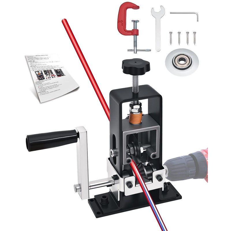 Vorhixa Wire Stripper Machine, 0.06-1 inch Manual Wire Stripping Machine
