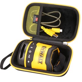 FBLFOBELI Hard Case Compatible with DEWALT Jobsite (DCR008) USB-C Rechargeable Bluetooth Speaker (Case Only)