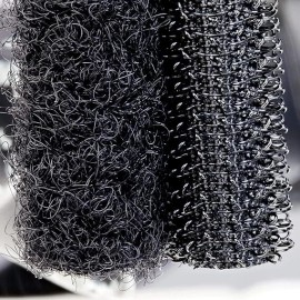 N/A Scotch Multi-Purpose Hook and Loop Fasteners Tape Squares 7/8 inch,12-Pair Black