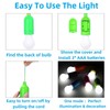 Darlur 4 Pack LED Camping Light, one Mode，Portable AAA Battery
