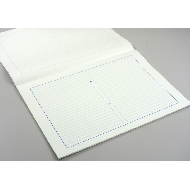 コクヨ 罫紙 B4 横書き 藍刷り 24行 50枚 ケイ-15