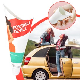 Pee Funnel for Women - Portable Women's Pee Funnels - Girl Urinal Funnel, Waterproof Female Urinal, Pee Standing up for Women Public Toilets, Trips