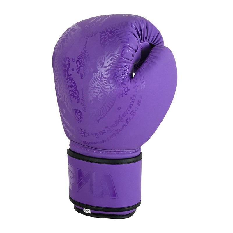Playwell Matte "Twin Tiger Sak Yant" Muay Thai Boxing Gloves