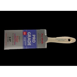 Pro-Grade 1PK  2.5" Flat House Wall,Trim Paint Brush Set Home Exterior or Interior Brushes