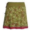 Vishes Women's Floral Skirt, Alternative Clothing, Layered Look, with Mandala