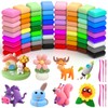 Ainiv Air Dry Clay, 72PCS Ultra Light Modeling Clay with