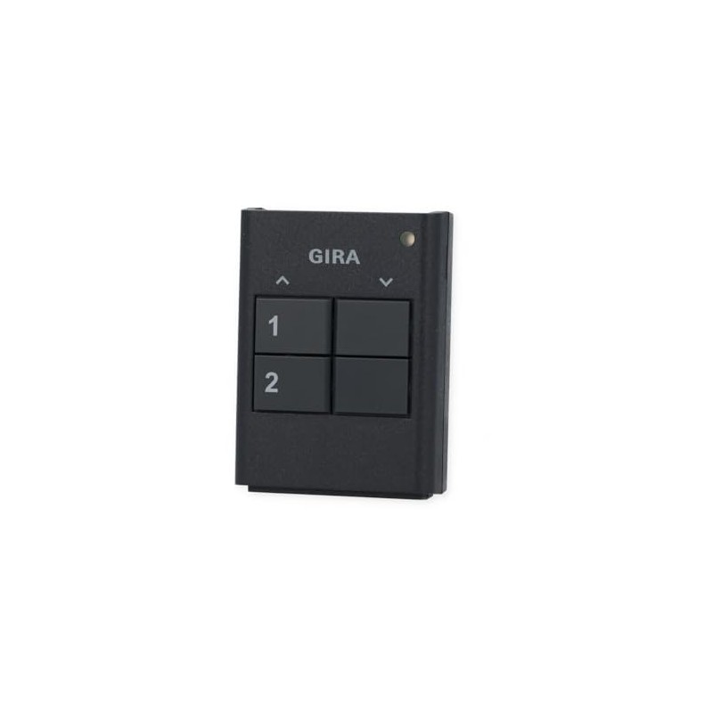 GIRA 535210 Remote Control 2 Gang Gira Enet Anthracite