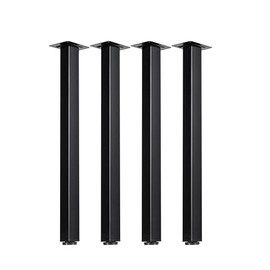 LCSDLHLSY Table Legs 28 inch, Adjustable Metal Furniture Legs,DIY Computer Desks Legs, Coffee Desks, Dining Table with Floor Protectors