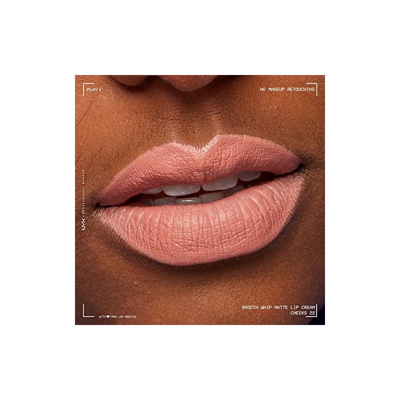 NYX PROFESSIONAL MAKEUP Smooth Whip Matte Lip Cream, Long Lasting,