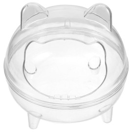 CIYODO Hamster Sand Bath Box for Small Pets and Splash for Hamsters Chinchillas and Mice and Easy to Clean Sand Bathroom for Small Animals