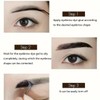 2Pcs Peel Off Eyebrow Tint Gel, Semi-Permanent Color Brow Dye,
