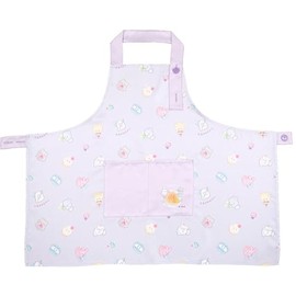 Klux 122443 Kids Apron (Obakaine), purple