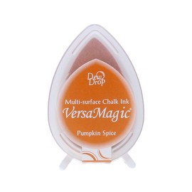 Tsukineko Twin Marker Filzstifte 2 mm Orange, Pumpkin Spice-Embossing Fineliner Malstifte-Twinmarker auf Wasserbasis-Brush Pen für Stempeln, Kalligraphie und Mischtechnik, Plastik, 3,3 x 5 x 2 cm