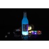 HANCIRCLE LED Coaster Blue,12 Pack Light Up Coasters,LED Sticker Lights,Wine