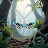 Dragonfly Necklace Sterling Silver Dragonfly Necklaces for Women Celtic Pendant