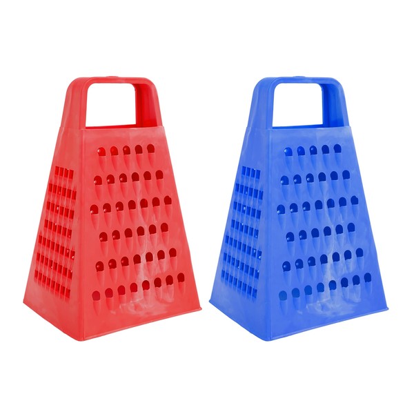Grater with Handle - Plastic Graters for Kitchen - Shredder