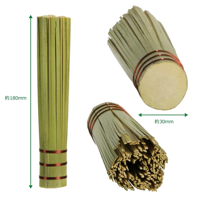 Morikuru TK04-09 Bamboo Sasara Bamboo Kitchen Brush, 7.1 inches (18