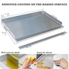 Stainless Steel Seasoning Cooking Griddle, Flat Top Plate Insert with