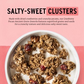 purely elizabeth. Cranberry Pecan Ancient Grain Granola 12 Ounce Pack of 3 Gluten Free Vegan