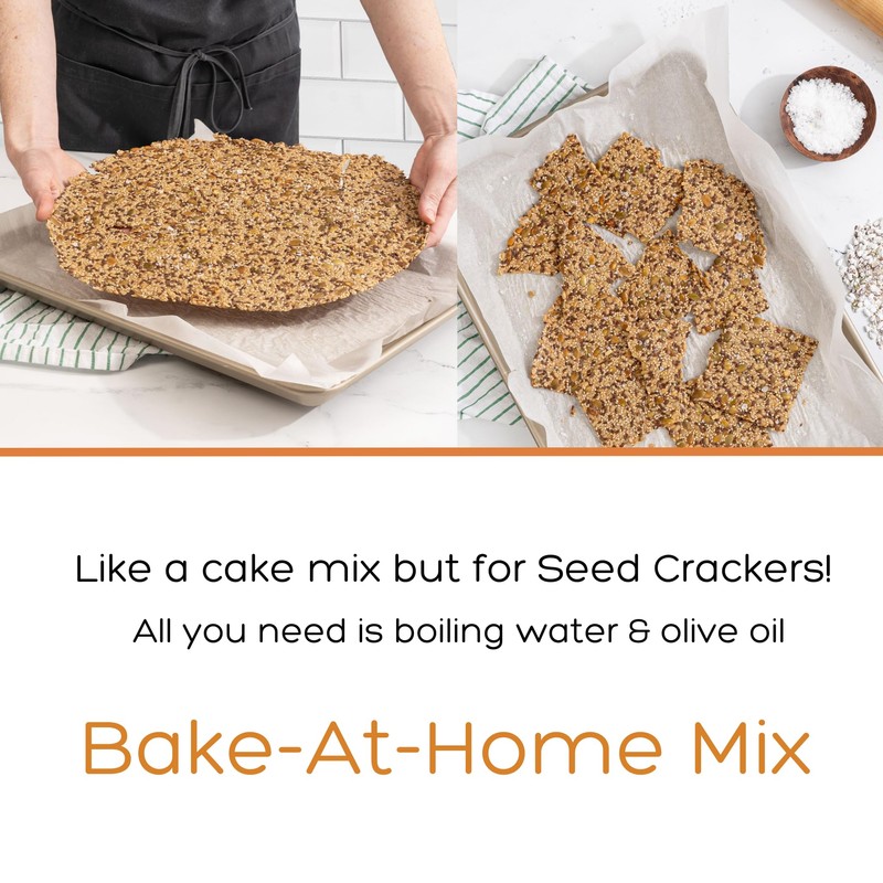Top Seedz BAKE-AT-HOME Cracker Mix | Rosemary | 6-Pack |