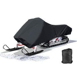 SEBLAFF All - Weather Snowmobile Cover Replacement for Youth Kids Snowmobile Up to 90 in Black