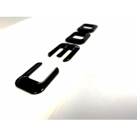 1PC 2010-2013 C300 C 300 Car Trunk Rear Letters Word Badge Emblem Decal Sticker (Gloss Black)