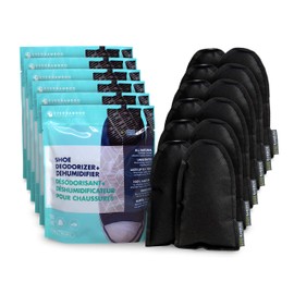 Ever Bamboo Shoe Deodorizer Bag Set w/Natural Bamboo Charcoal (Pair, 2 x 50 g) (6)