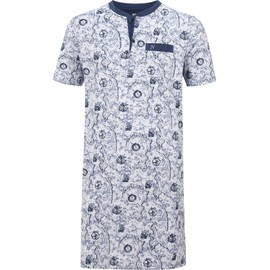 Jan Vanderstorm Unni Men's Nightdress, blue