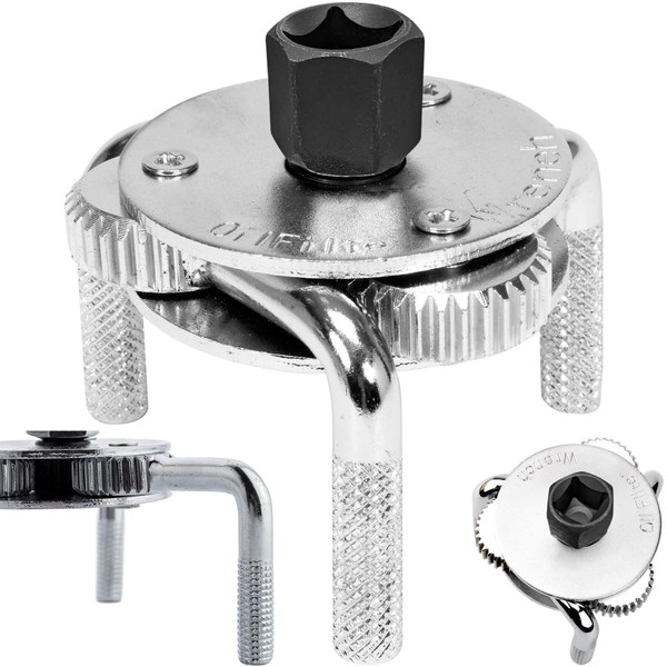 Retoo Oil Filter Spider 3-Arm for Oil Filter Diameter 70-125