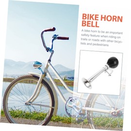BESPORTBLE 2pcs Universal Bike Bell Manual Air Horn Loud Bugle for Boys and Girls Bikes Road Accessories Simple Design Left or Right Handlebar Mount