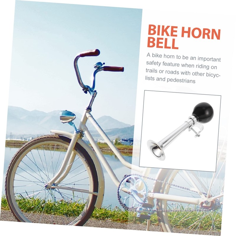BESPORTBLE 2pcs Universal Bike Bell Manual Air Horn Loud Bugle