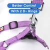 Pawtitas Dog Harness Small Sized Dog Orchid Purple Dog Harness