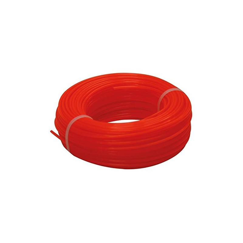 Toolland Red Nylon Trimmer Line 2.4mm 50m