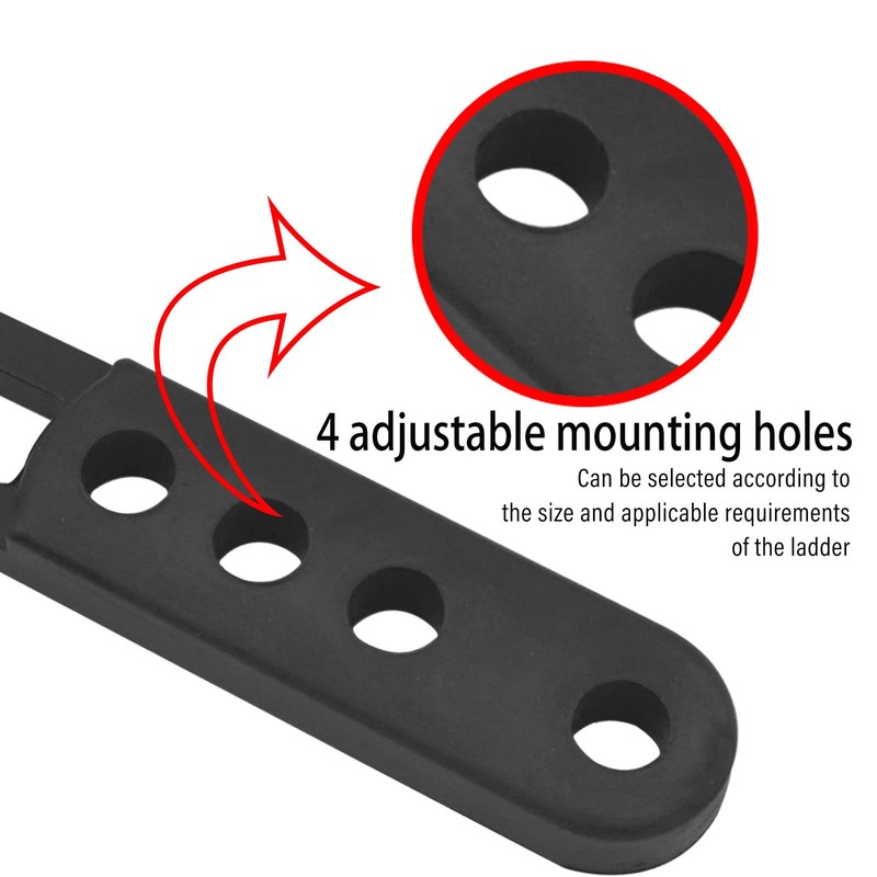 LOCADENCE Swim Boarding Telescoping Ladder Strap, Portable Rubber Marine Secure