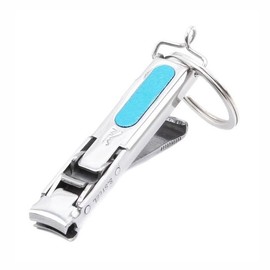 [Lungs_62] Keyring Nail Clipper Folding Ring Nail Clipper Keychain (46371491) / [룽스_62]키링 손톱깍이 접이식 링 네일 클리퍼 열쇠고리 (46371491)