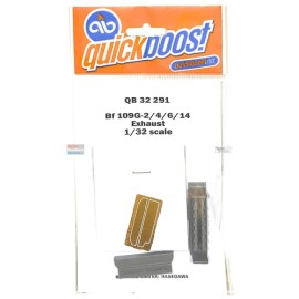 Quickboost QBT32291 1:32 Quickboost Bf109G-2/4/6/14 Exhaust (HAS kit)