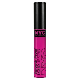 (3 Pack) NYC Smooch Proof Liquid Lip Stain - Unforgettable Fuchsia