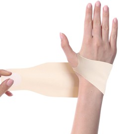 手首 サポーター 固定 保護 超薄型 親指 保護 怪我防止 手首用サポーター 軽量 吸汗速乾 スポーツ 家事 育児 パソコン/スマホ操作 男女兼用 (カーキ)