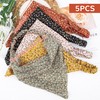 Women's Headbands Triangle Headscarves Elastic Hair Scarf Boho Chiffon Turban