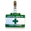 Mental Health First Aider ID Badge, Double Card Holder &