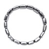 Terahertz Rectangle Bead Bracelet Energy Stone Fashion Unisex Terahertz Elastic
