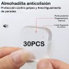 Generic 30pzs Topes Para Puertas Silicona Silenciar Protector Pared