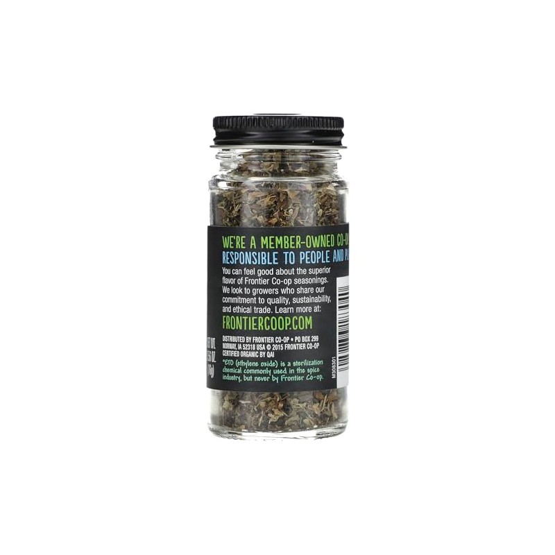Frontier Organic Sweet Basil Spice - Leaf Flakes - 0.56