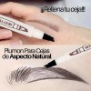 Lápiz Microblading Cejas Marrón P. Agua Universo en Linea Plumon