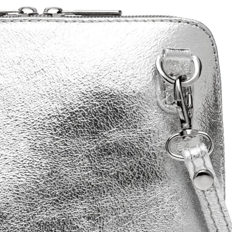 Caspar TL778 Small Elegant Women's Leather Clutch Shoulder Bag -