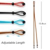 Ftojos 4 PCS Premium Eyeglass Straps - Sunglasses String Holder