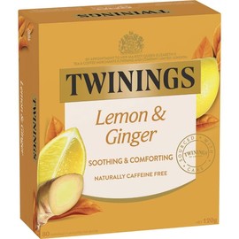 Twinings Tea Bags Lemon and Ginger 80 Pack