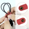 2 Pack Cord Organizer, Leather Cable Management, Earphone Clips Ties,
