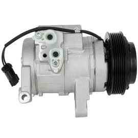 ASAPE CO 10800C NEW AC Compressor for Mitsubishi Raider 4.7L 2006-2007,for Dodge Dakota 4.7L 2004-2007,for Dodge Dakota 3.7L 2004-2007,Air Conditioning Compressor with Clutch